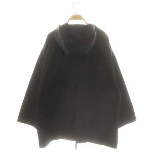 ENFOLD 25SS DICROS SOLO Twill フーデッドブルゾン 38 ブラック