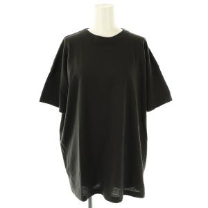 シVINTAGE COTTON CREWNECK TEE Tシャツ カットソー F チャコールブラック