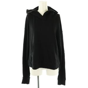 バックパイルスエット フーディプルオーバー パーカー 0 黒 /MI OS