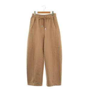 25SSストレッチポンチパンツ ワイド イージー 36 ベージュ /CX OS
