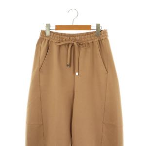 Diagram GRACE CONTINENTAL 25SSストレッチポンチパンツ ワイド イージー 36 ベージュ /CX OS