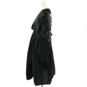 Cecilie Bahnsen MALNU DRESS ドレスワンピース パフスリーブ US2 ブラック