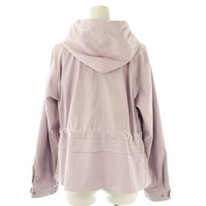 PINKY&DIANNE バックペプラムマウンテンパーカー ジャケット 36 ラベンダー /MI OS