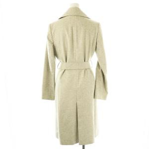 INED カシミヤ ベルテッドコート アウター 7 グレー /DF OS