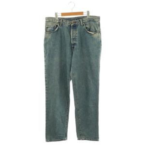 USA製 ボタンフライデニムパンツ ジーンズ 34/31 インディゴブルー 36-4609952ZXS