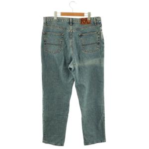 RRL USA製 ボタンフライデニムパンツ ジーンズ 34/31 インディゴブルー 36-4609952ZXS