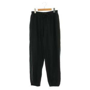 25SSオーガニックコットンインレイ イージーパンツ ジョガー 1 黒 /CX OS AD