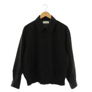 25SS SPORTS JACKET シャツジャケット ウール 1 ブラック