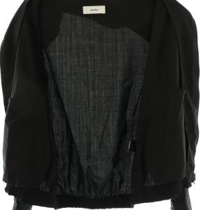 marka 25SS SPORTS JACKET シャツジャケット ウール 1 ブラック