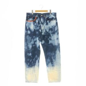 22SS RECYCLE PUNK DENIM PANTS デニム パンツ ジーンズ ストレート L 青