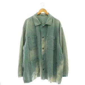 22SS WASHI DUCK CANVAS BLOUSON 5 スモークグリーン