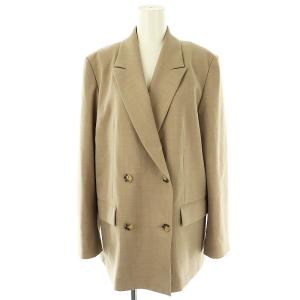 25SS PE TOROダブルジャケット テーラード ブレザー ベージュ /AT OS