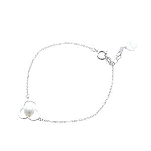 1Pパール ブレスレット Ag925 シルバー /SR34 SH