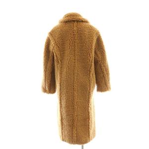 UGG australia Gertrude Long Teddy Coat XS ブラウン