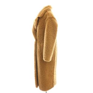 UGG australia Gertrude Long Teddy Coat XS ブラウン