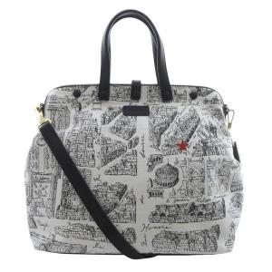 Adrian Beau ドクターズバッグ 2way ホワイト