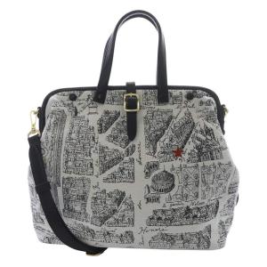 agnes b. Adrian Beau ドクターズバッグ 2way ホワイト