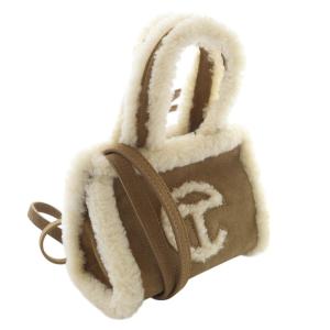 UGG TELFAR ミニ ショルダーバッグ ハンドバッグ 2way 茶色 ブラウン /SR2