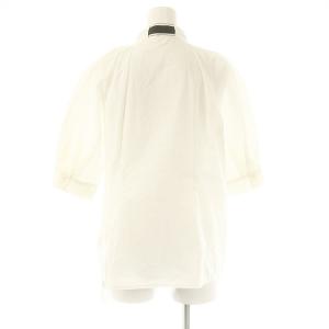 SNIDEL テープボウタイブラウス 半袖 F ホワイト /DF OS