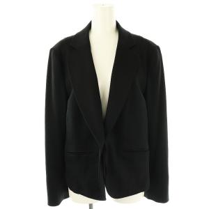 長袖 ジャケット テーラード ブレザー 48 黒 ブラック /AT OS