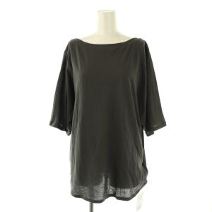 25SS ニュアンスTee Tシャツ カットソー Vネック F チャコールグレー /AQ OS