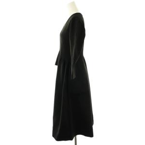 CELFORD ホールガーメントニットワンピース 38 黒 /MI OS SH