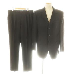 セットアップ スーツ テーラードジャケット スラックスパンツ 50 黒 /MI OS