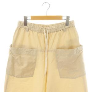 JOURNAL STANDARD LUXE 24SS CLポプリン ポケパンツ テーパードパンツ イージー S ライトベージュ /DF OS