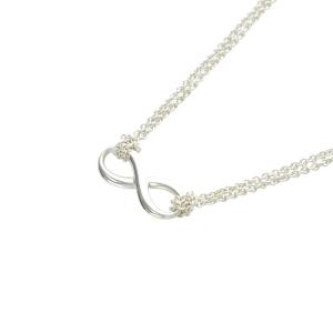 インフィニティ 2連 ネックレス ペンダント AG925 シルバー /SR37 OH