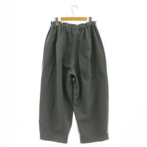 mizuiro ind mizuiroind ワイドタックパンツ イージー グレー /AT OS