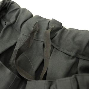 mizuiro ind mizuiroind ワイドタックパンツ イージー グレー /AT OS