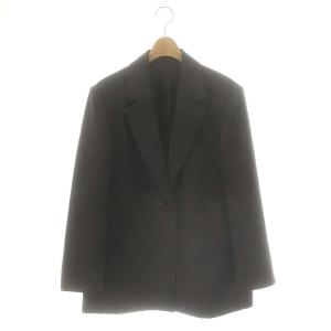 24AW シングルビッグジャケット テーラード 0 チャコールグレー /HK OS