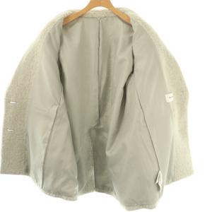 FRAY I.D 24AW シャギービッグジャケット 0 ライトグレー /DF OS