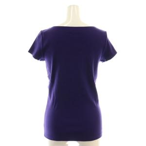 agnes b. フレンチスリーブ カットソー 半袖 1 紫 パープル /AT OS