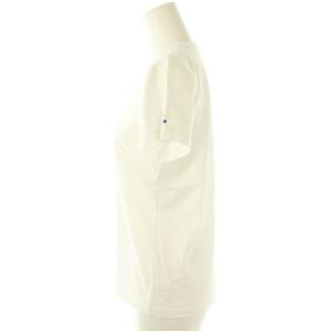 agnes b. ハート ロゴ 刺繍 半袖 Tシャツ カットソー T1 白 ホワイト /AT OS