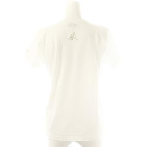 agnes b. トカゲ ロゴ 刺繍 半袖 Tシャツ カットソー T1 白 ホワイト /AT OS