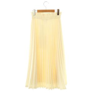 To b. by agnes b. プリーツスカート ロング フレア 36 エクリュ /NR OS