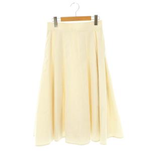 フレアロングスカート 36 オフホワイト /DF OS SH