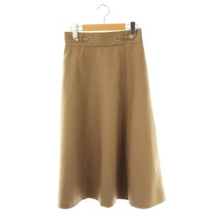 フレアスカート ロング 36 ベージュ /DF OS SH