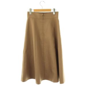 ANAYI フレアスカート ロング 36 ベージュ /DF OS SH