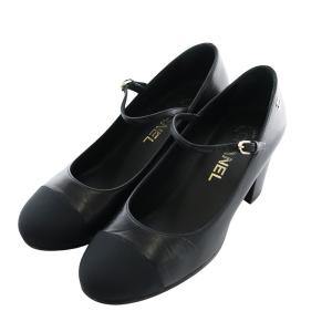 Mary Janes Goatskin Grosgrain パンプス