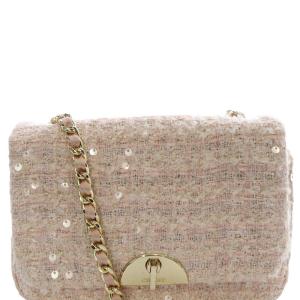 CELFORD 24AWバリエーションツイード スモールポシェットバッグ ショルダーバッグ ピンク /SR36 SH