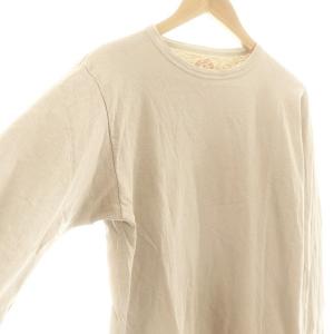 45rpm 長袖カットソー Tシャツ 3 ベージュ /MI OS
