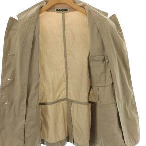 JIL SANDER コットンナイロンジャケット 34 ベージュ /DO OS