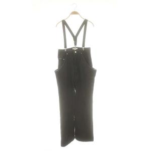 アメリ AMERI 23SS HIGH WAIST WIDE SUSPENDERS PANTS デニムパンツ