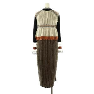 Mame Kurogouchi Layered Knitted Dress 1