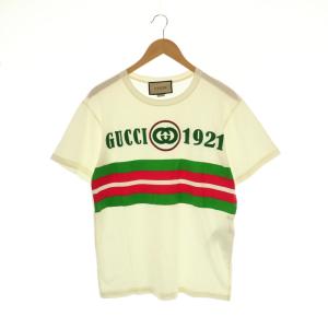 22SS 615044 Gucci 1921 Tシャツ XS アイボリー