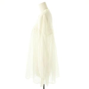 JOURNAL STANDARD relume 25SS コットンボイルクリンクルブラウス F オフホワイト /DO OS