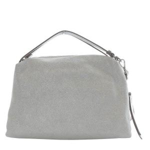 GUM gianni chiarini ALIFA M 2WAY ハンドバッグ ショルダーバッグ 斜め掛け シルバー色 /YO2