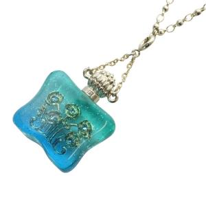 ファンタジックローズボトル ネックレス ペンダント グリーン /YO18